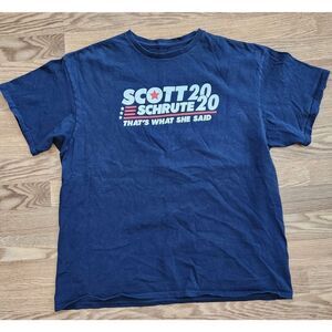The Office T-Shirt Top Women's/Men's Size Large Blue Tee Pullover
